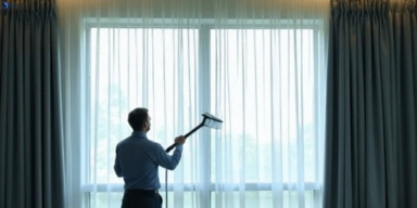 Commercial drapes cleaning service armstrong-creek-vic hotels offices
